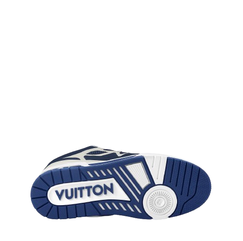 Skate bleu marine/blanc