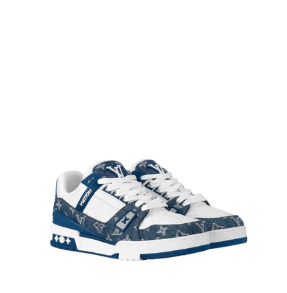 Louis white and bleue
